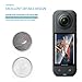 Anoowkoa 3 Pack Compatible with insta 360 X5/insta 360 X4 Camera Screen Protector Tempered glass film.Anti-Breakage.Anti-Scratch No Bubbles 9H Hardness.Easy Installation.for insta360 X5/X4