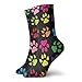 Hangdachang - Calcetines deportivos unisex con diseño de muñeco de nieve