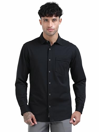Image of STELLERS Premium Cotton Formal Shirt | Stretchable | Wrinkle Free | Quick Dry | Feather Touch Feel