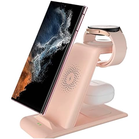 SPGUARD Cargador 3 en 1 para Samsung Galaxy Watch 5 y más Cover