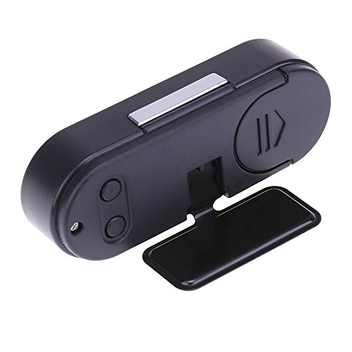 Car Digital Temperature Celsius Only Dashboard Clock - Vehicle Thermometer Gauge Led Automobile Clock With Backlight - Support 12H/24H Transformation Modes #TOP4