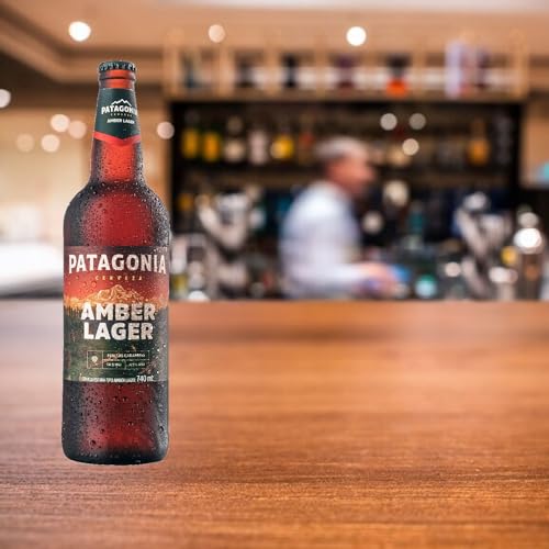 Cerveja Amber Lager PATAGONIA One Way 740ml (6 Garrafas)