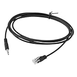 ECSiNG 3,5 mm auf RJ12-Kabel, kompatibel mit Fanatec-Handbremse, kompatibel mit Clubsport-Radständern/Rennrädern, 2 m