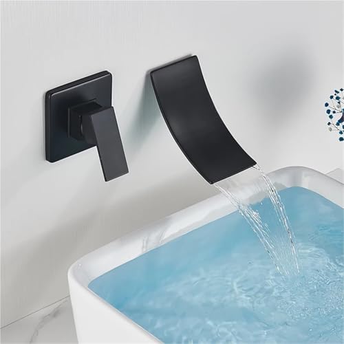 Robinet mitigeur cascade double trou pour remplacer une robinetterie large