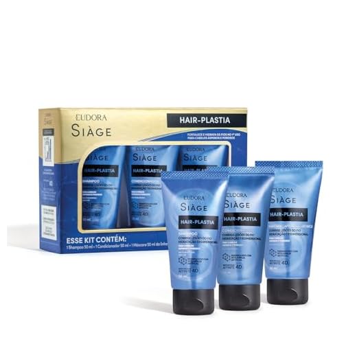 Eudora Siàge Hair-Plastia Kit (3 Produtos)