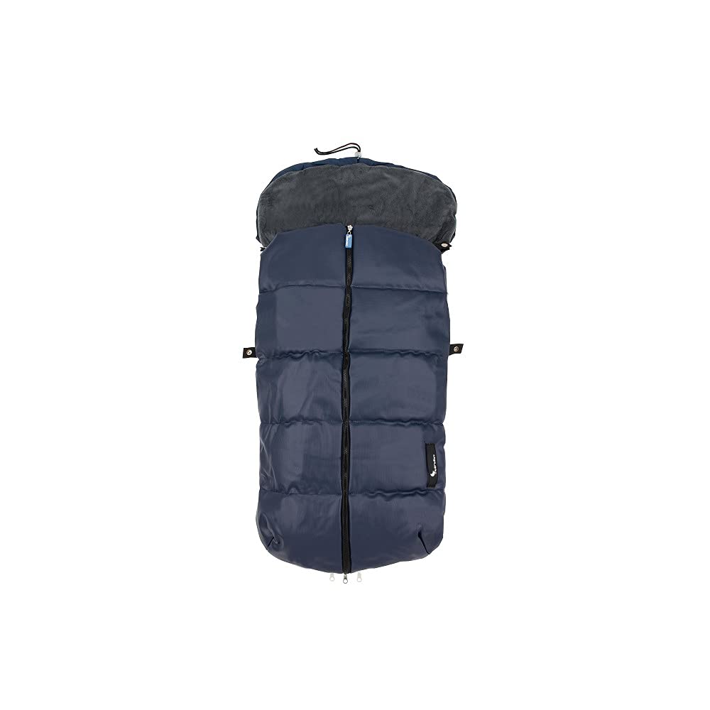 Interbaby Sacco Termico Passeggino Universale- Liso Polipiel blu navy