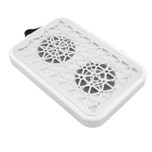 Sonew Collecteur de Poussière D'ongles, Double Ventilateurs, 10 Vitesses, Contrôle de Vitesse en Continu, Affichage LED, Extracteur de Poussière Sous Vide Puissant, avec Technolog