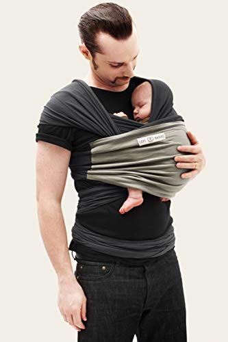 Je Porte Mon Bébé Babydrager, antraciet, olijfgroen pocket-model. - Image 8