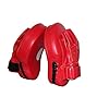 Guon-Wuvl-Sports-Boxing-Curved-Focus-Leather-Focus-Boxing-Gloves-Mitts-for-Training-Pair-for-Women-and-Men-MMA-Kickboxing-Muay-Thai-Sparring Sports Boxing Curved Focus Leather Focus Boxing Gloves Mitts for Training Pair for Women and Men MMA, Kickboxing, Muay Thai Sparring (Red)