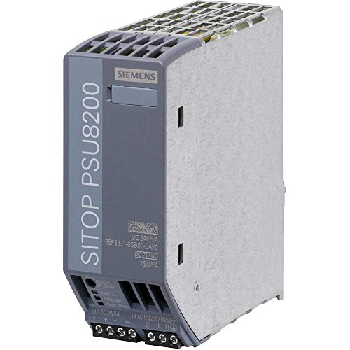 Siemens SITOP PSU8200 alimentation modulaire stabilisée 24V 5A rail DIN triphasé