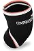CompressionDR Neoprene Knee Sleeve - 7mm Neoprene Compression Knee Sleeve for Women and Men - Highest Quality Knee Support For Weightlifting, Powerlifting, Squats - Black/Medium