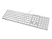 Produktbild Networx Ultra Slim Tastatur, deutsch, USB, silber