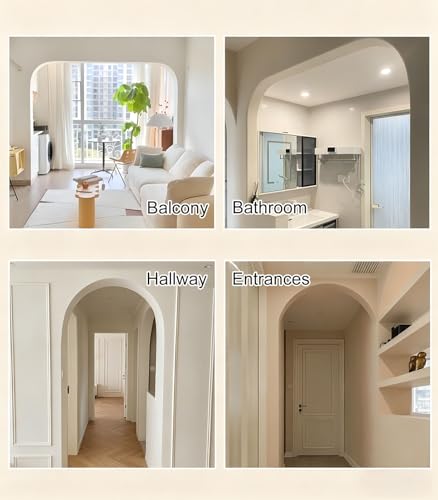 Kits de decoración prefabricados para arcos interiores con moldes de espuma para marcos de puerta 2