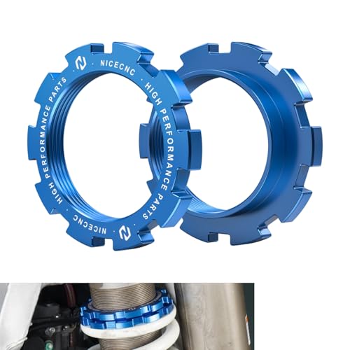 NICECNC Dirt Bike Rear Shock Absorber Mounting and Guide Bushing Compatible with Yamaha YZ125 1990-2024 YZ250 1990-2024 YZ125X 2020-2024 YZ250X 2016-2024 YZ250F 2001-2013 YZ400F 1998-1999,See Fitment