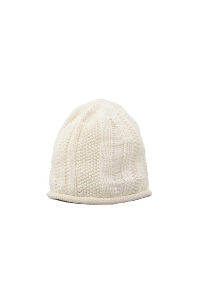 [AZUL by moussy] [アズールバイマウジー] クラッシュ ニット ビーニー レディース 250ISC56-067J