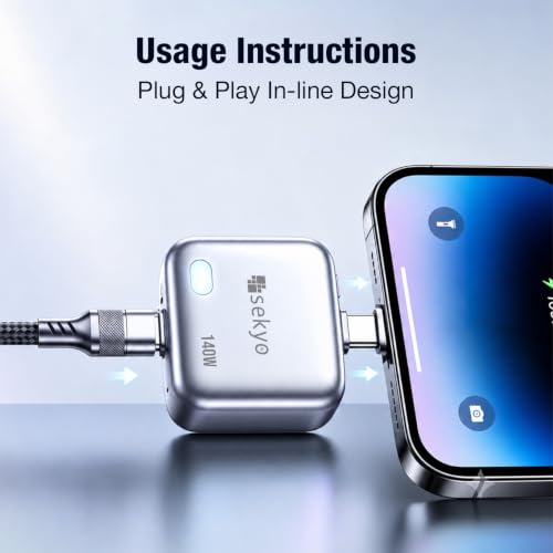 Sekyo 140W USB C Auto Disconnect Charging Adapter - Image 7