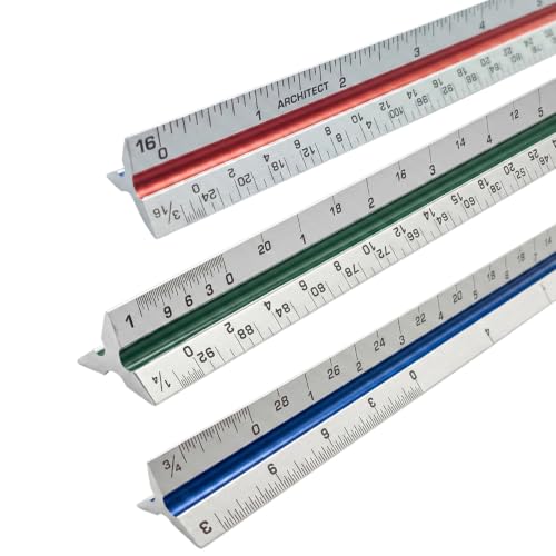 12 Inch Architectural Scale Ruler
