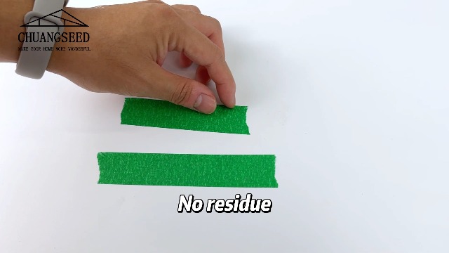 Image of CHUANGSEED Green Painters Tape 1 Inch x 55 Yards x 10 Pack - Green Masking Tape Bulk Multi Pack for Painting, DIY Crafting, Marking, Artwork and School Projects, 550 Yards Total