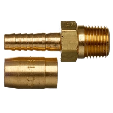 Coupling Gates G40100-0404B connecteur en laiton Premium norme SAE100 R14