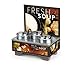 Vollrath 720201102 Full-Size Soup Merchandiser Base Tuscan Menu