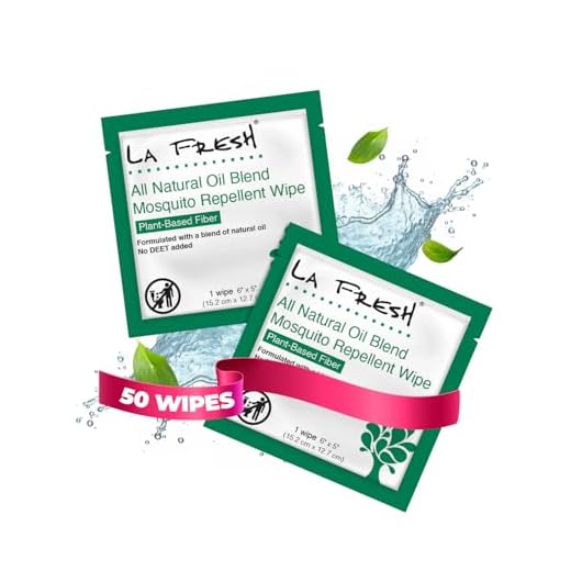 DEET Free Mosquito Repellent Wipes