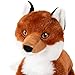 The Petting Zoo Red Fox Stuffed Animal Plushie, Gifts for Kids, Earth Keeperz Wildlife Animals, Zoologee Red Fox Plush Toy, 12 inches