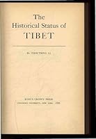 The Historical Status of Tibet B001GKGACU Book Cover