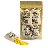 Gold Mine Gold Nugget Gum - 4 Bags In Decorative Gold Packaging