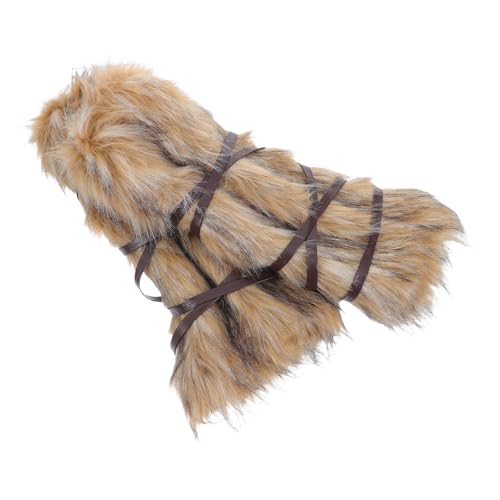 Manchons de jambe peluche contre le froid avec protège tibias doux