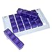 GMS® Four-a-day, Weekly, One Day At a Time, Medication Organizer - Large Slant Tray (Purple Pill Boxes in White Tray)