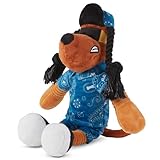 Snoop Doggie Dogs Plush Squeaky Dog Toy– Soft Plush Interactive Chew Toy for Small & Medium Dogs and Puppies, Gentle Chewers, Stimulating, Anti Boredom – Funny Snoop Dogg Stuffed Doll