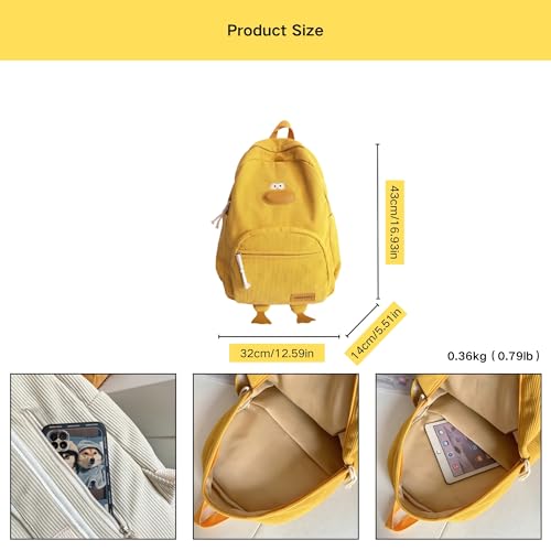 Funny Duck Backpack for Adults,Cute Animal Shaped Unique Silly Backpack,Lightweight Durable Daypack for Work & Travel (【White】)2
