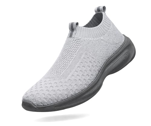 Image of Kraasa Trial Running Shoes with Lightweight Memory Insole | Breathable, Anti-Skid Knit Sneaker, Walking & Gym Shoes