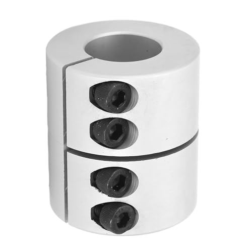 Clamp Coupling M5 High Torsion Shaft Clamping Coupling Stainless Steel 4000rpm CNC Machine Tools, Servo Motors