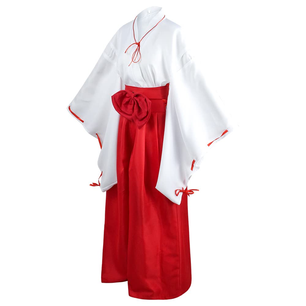 ♡ 犬夜叉 桔梗 コスプレ 衣装 高品質 ♡ Amazon.co.jp: 【Sanjucos】犬夜叉 桔梗 ききょう 神社 巫女服