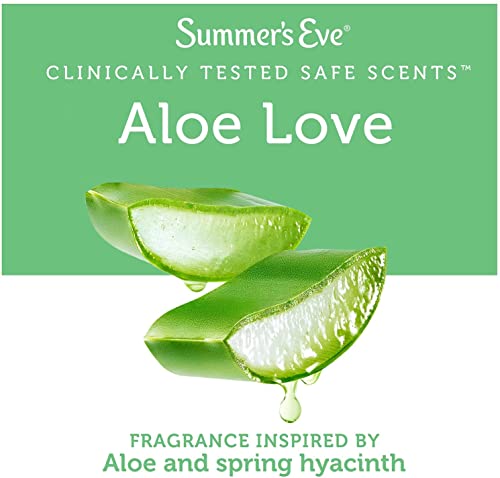 Summers Eve Cleansing Cloths 32 Count Aloe Love,32 Count (Pack Of 3) #TOP1
