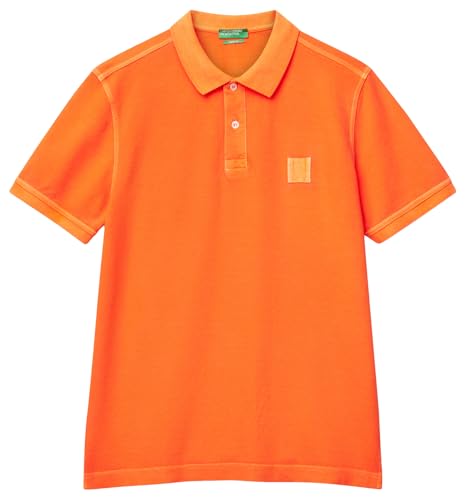 Polo United Colors of Benetton pour homme en coton casual de style italien