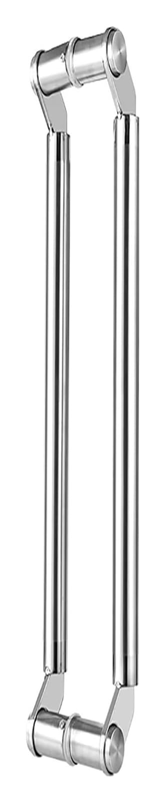 CWCQGH Push Pull Door Handle, Sliding Barn Door Handle, Heavy Duty Swing Handle Bar, Stainless Steel Interior Exterior Door Handle Hardware*56cm *146cm,Silver-150cm *146cm