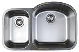 Blanco 441262 Stellar 1.6 Bowl Reverse Kitchen Sink, Stainless Steel