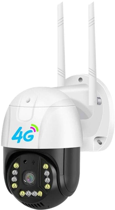 ElektroWelt CCTV Camera, 4G 5MP PTZ Sim Camera with Live View Two Way Intercomm IP 66 Support SD/SIM Card Security (128 GB, 11 Channel)-image-20