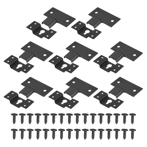 Soportes de hierro para colgar en la pared cajas de sonido evitando caídas y vibraciones