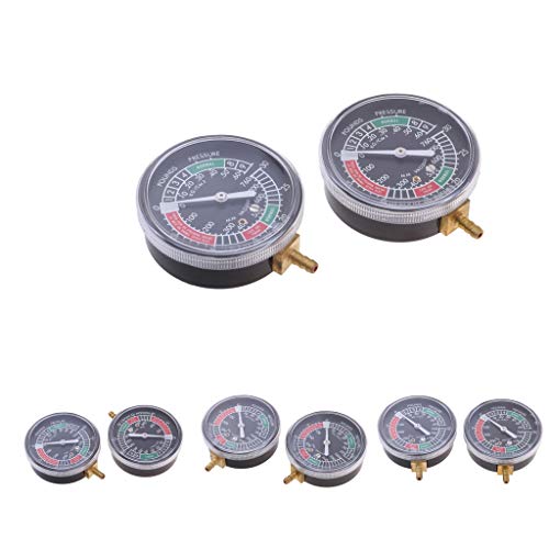 Kesoto Sincronizador de carburador a vácuo de combustível, calibre de sincronização de 4 carboidrato