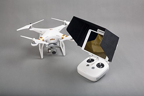 SummitLink 7 Inch iPad mini Sunshade Sun Hood Black for Phantom 4 Phantom 3 Professional Advanced Inspire 1 3DR Solo