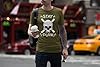 Stay Punk Skull T-Shirt Men's Short Sleeve Crew Neck Top Punk for Men Vintage Cotton Regular Fit Black Khaki Green S-5XL, Khaki green, XXL #5