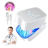 LOZLTX 7.0 Nail Fungs Laser Device With Time Display 【Industry No.1 Laser Treatment】Nail Fungus Laser Device【21-day Fast-acting】950nm Infrared Light 500nm Blue Light