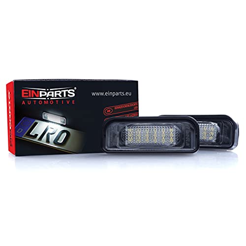 EinParts ep75 lámpara de matrícula para viajar de noche con seguridad 1