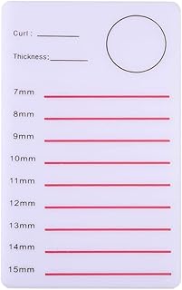 Women Acrylic Eyelash Lash Tile Grafting Holder False Eyelash Tray Pallet Eyelash Extension Tool for False Eyelash Grafting Pallet Eyelash Extension Tool