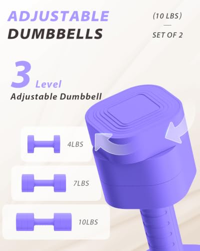 Image of Ragebby Adjustable Dumbbell Set of 2, Weights for Men and Women at Home