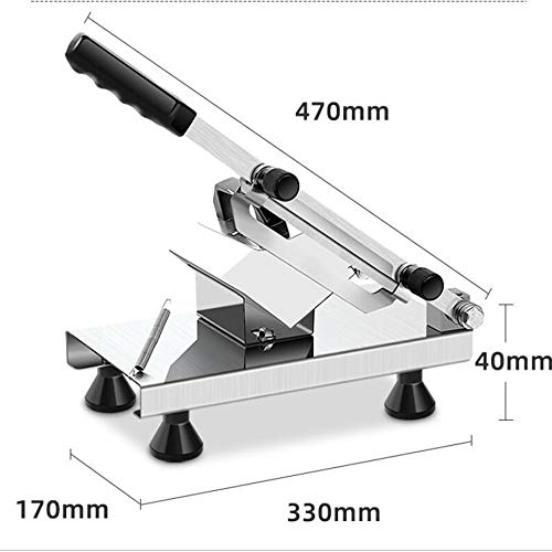 ZCM-JSDTWS Allesschneider 200-mm-Legierungsklinge/einstellbare Dicke,Aufschnittmaschine Meat Slicer Machine Cutting… – Bild 3
