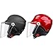 Jia Hu Elektrischer Motorradhelm, universell, halbe Abdeckung, Helme für Erwachsene, Herren, Damen, 2 Stück